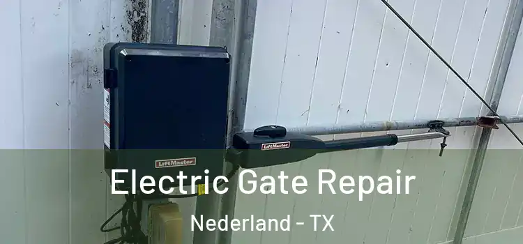 Electric Gate Repair Nederland - TX