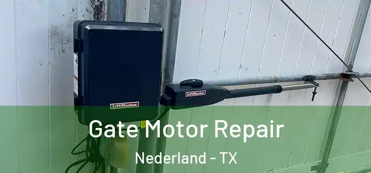 Gate Motor Repair Nederland - TX